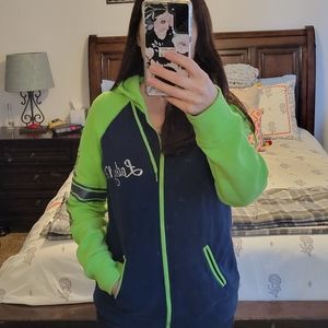 Women's Seattle Seahawks zip up hoodie